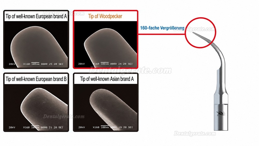 10Pcs Woodpecker Ultraschallspitzen Endodontie Spitzen E1 E2 E3 E3D E4 E4D E5 E5D E8 E9 E10D E11 E11D E14